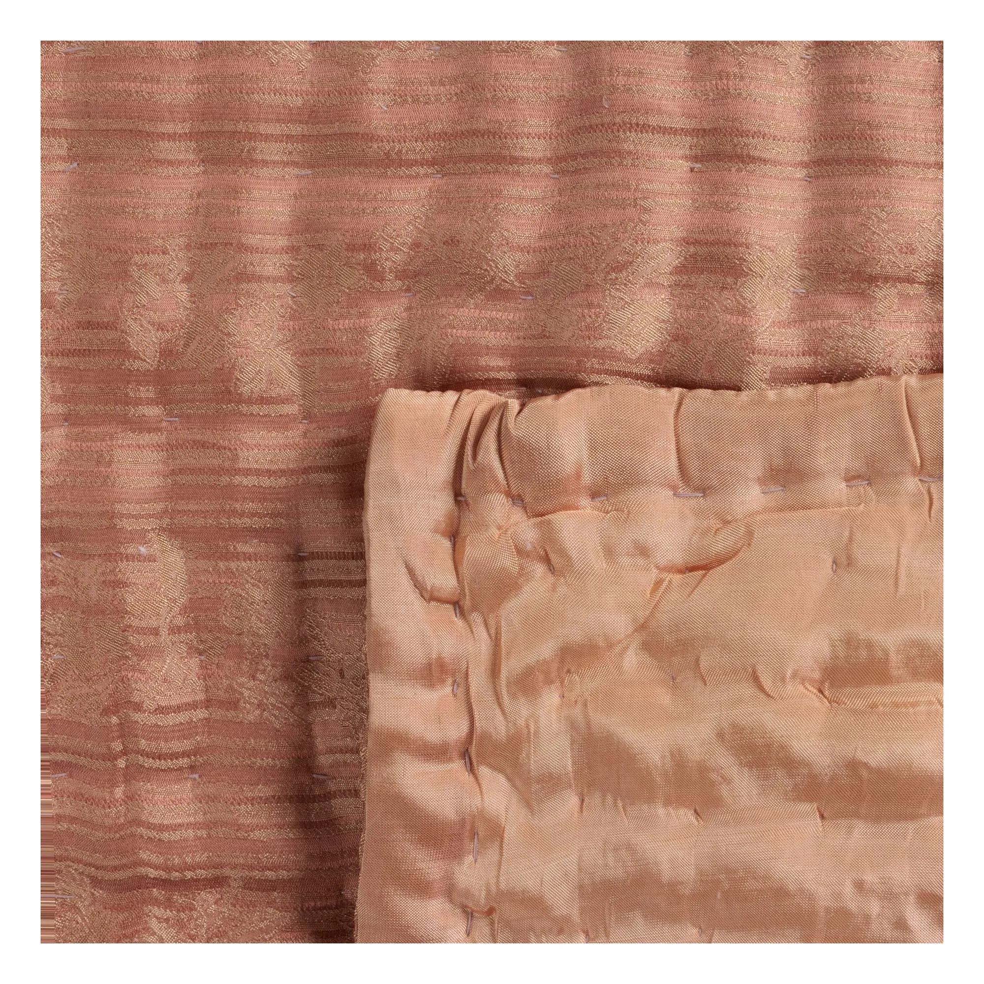 Couvre-lit en soie Ritournelle | Blush- Image produit n°6