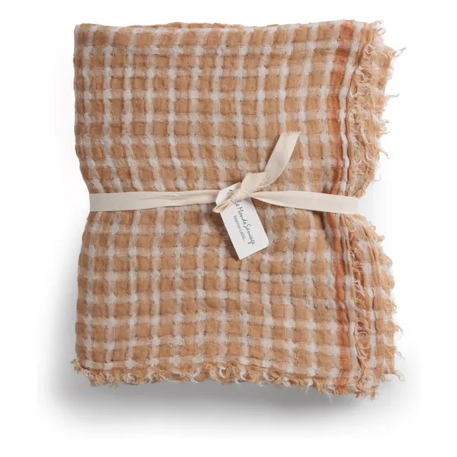 Harmattan Cuba curtain | Orange Rouille