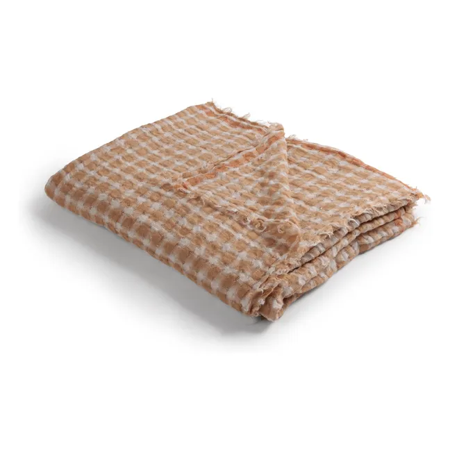 Harmattan Cuba curtain | Orange Rouille