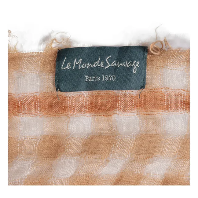 Harmattan Cuba curtain | Orange Rouille