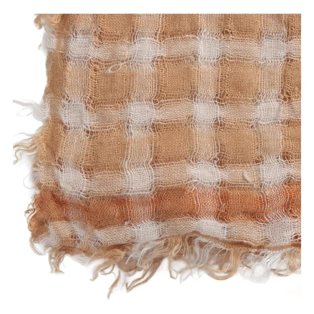 Harmattan Cuba curtain | Orange Rouille