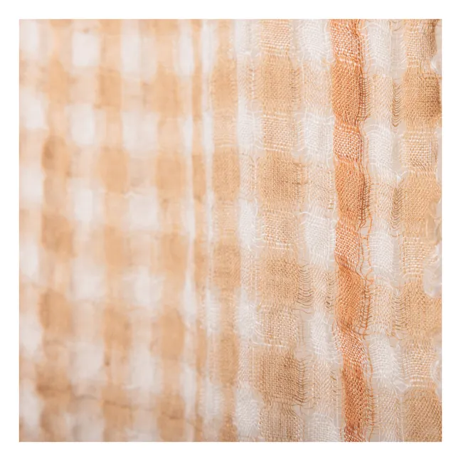 Harmattan Cuba curtain | Orange Rouille