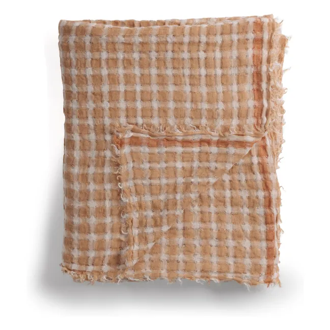 Harmattan Cuba curtain | Orange Rouille