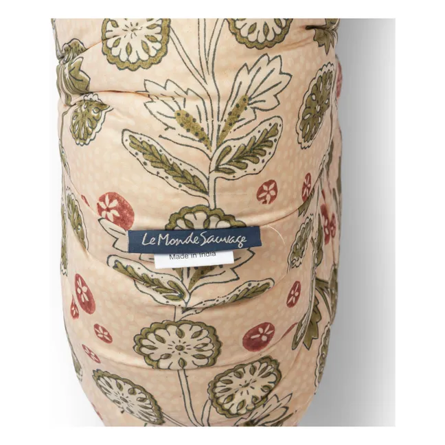 Coussin rond Totoro Miami | Rose pâle