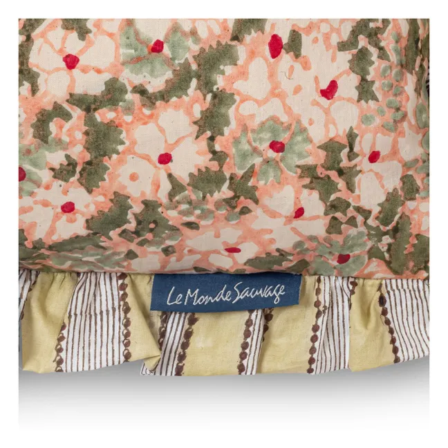 Etosha Nebula ruffled cushion cover