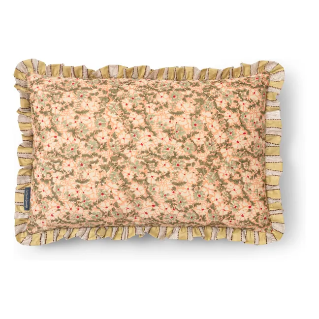 Etosha Nebula ruffled cushion cover