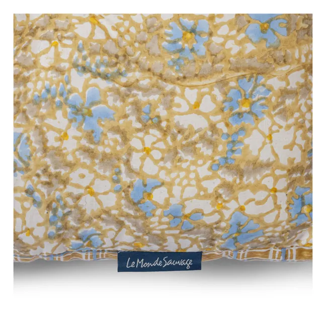 Coussin Boréal Florence | Jaune