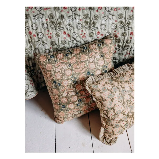 Etosha Nebula ruffled cushion cover