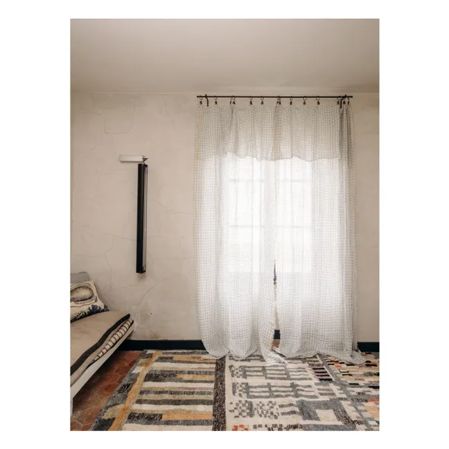 Harmattan Key West curtain | Light Blue