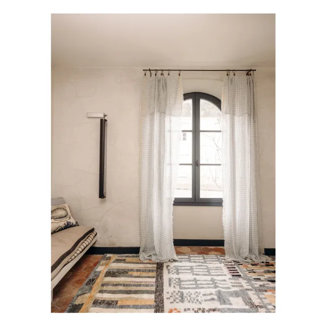 Harmattan Key West curtain | Light Blue