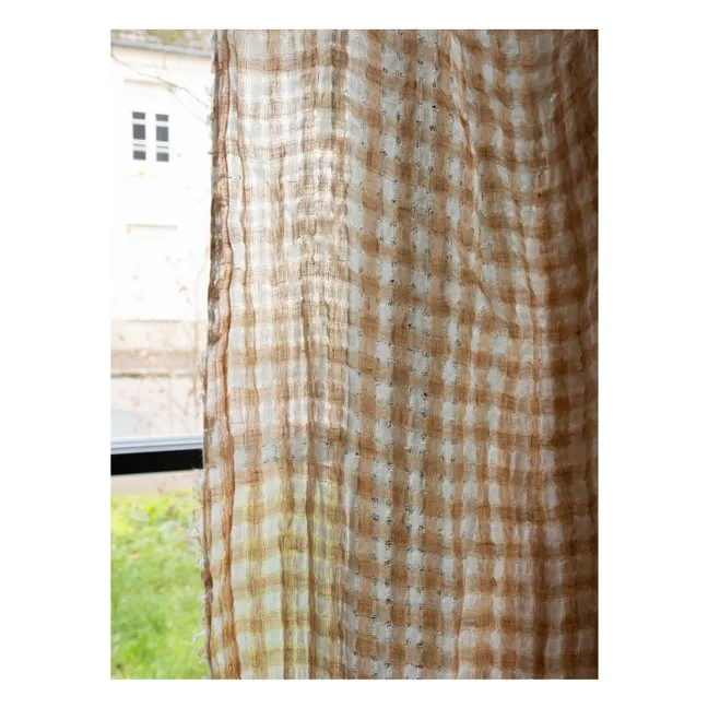 Harmattan Cuba curtain | Orange Rouille