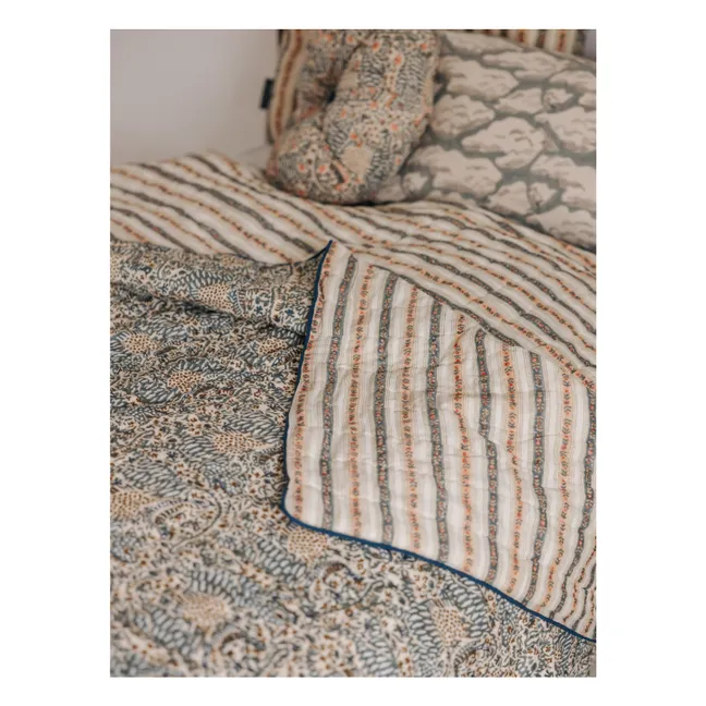 Gequiltete Bettdecke Cosmique London | Blau