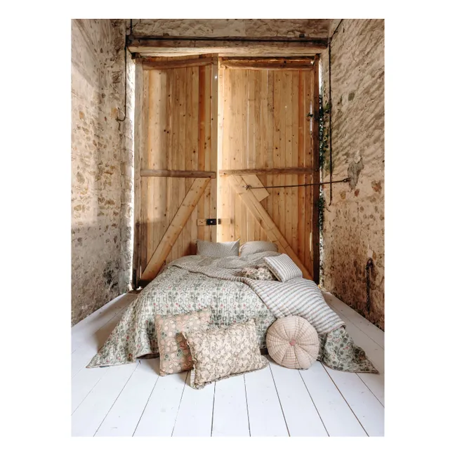 Couvre-lit quilté Cosmique Lappi | Vert pâle