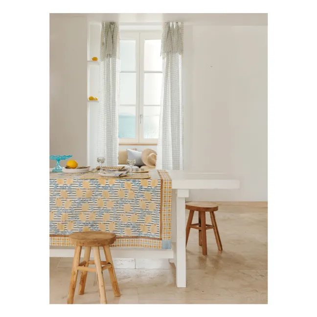 Sicily reversible placemat - Set of 4 | Yellow