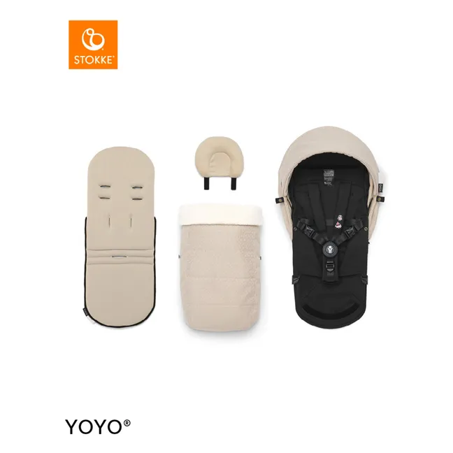 Pack couleur capote et coussin YOYO² 0+ | Beige