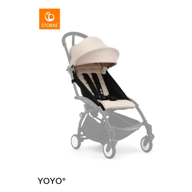 Pack couleur capote et coussin YOYO² 6+ | Beige