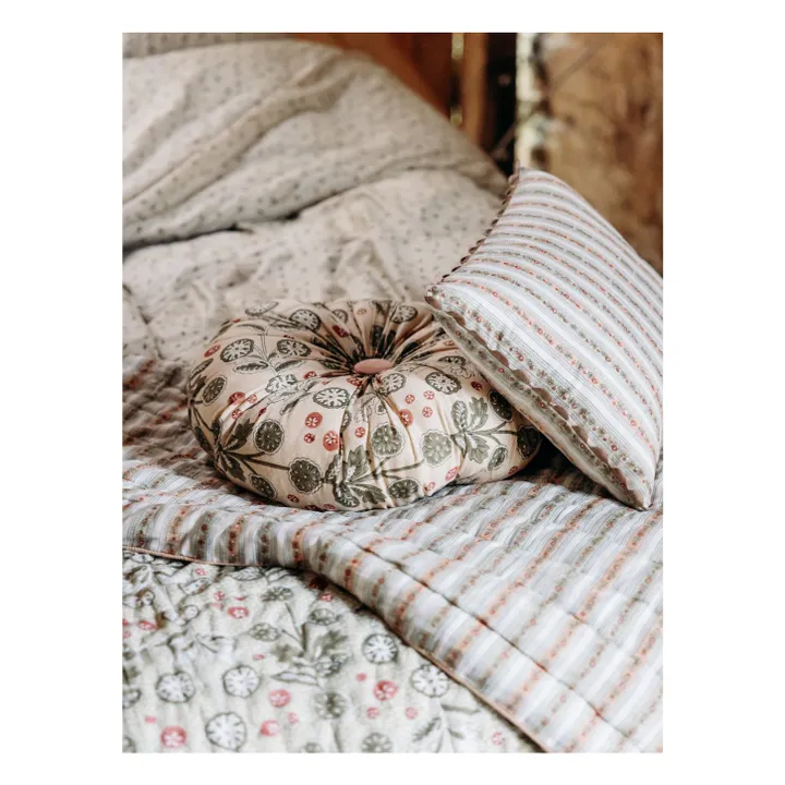 Coussin rond Totoro Miami | Rose pâle- Image produit n°1