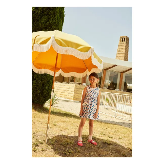Hello Simone x Hermosilla Kollaboration - Ballerinas | Mohnrot
