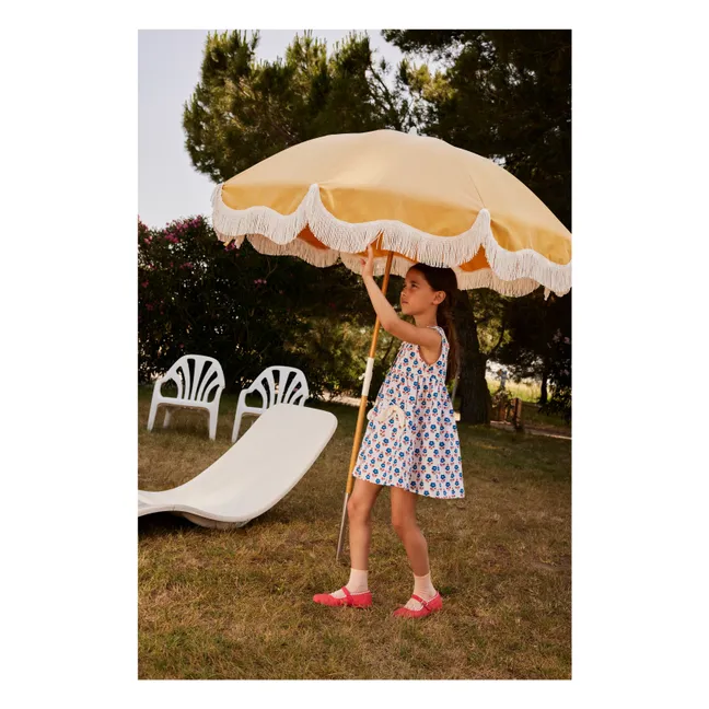 Hello Simone x Hermosilla Kollaboration - Ballerinas | Mohnrot