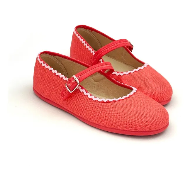 Collaboration Hello Simone x Hermosilla - Ballerines | Coquelicot