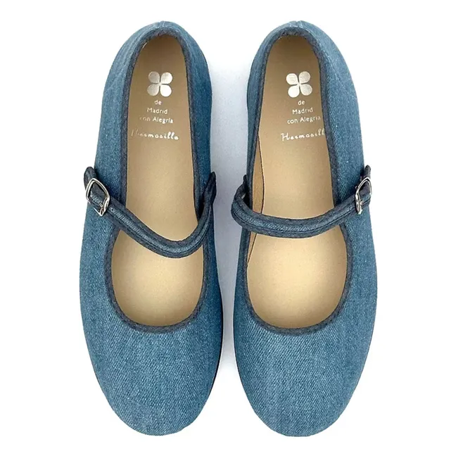 Ballerinas Cigogne Denim - Women's collection | Blue