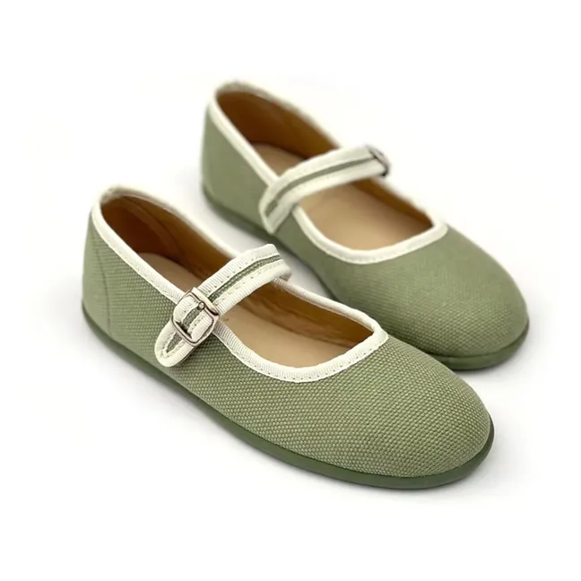 Ballerines Pivert - Collection Femme | Vert kaki