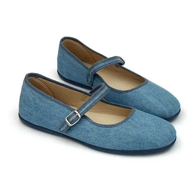Ballerinas Cigogne Denim - Women's collection | Blue