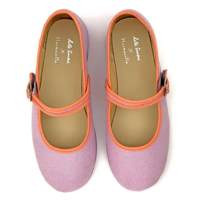 Hello Simone x Hermosilla Kollaboration - Ballerinas | Lavendel