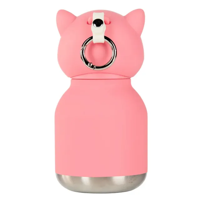 Minifrasco de acero inoxidable Renard | Rosa