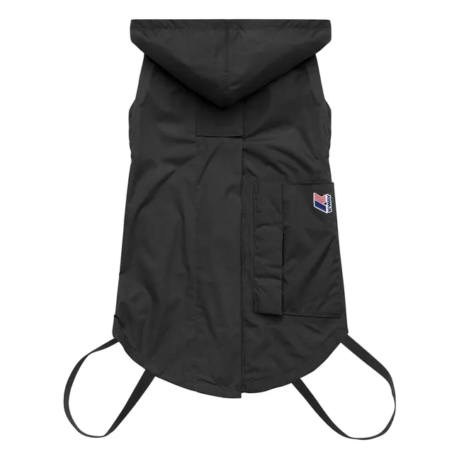 Le Vrai 4.0 Beverly Impermeable para perros Fibras recicladas | Negro