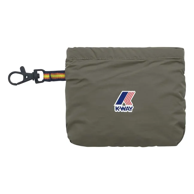 Impermeable para perro Le Vrai 4.0 Lassie de fibra reciclada | Verde Kaki