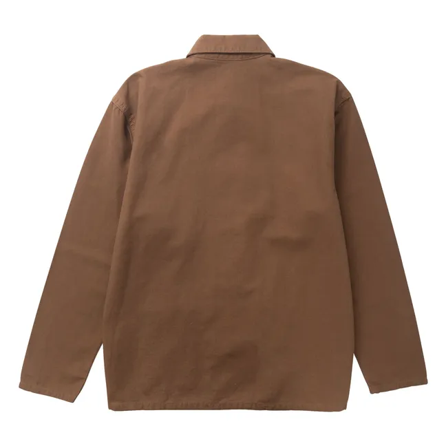Canvas Chore overshirt | Brown