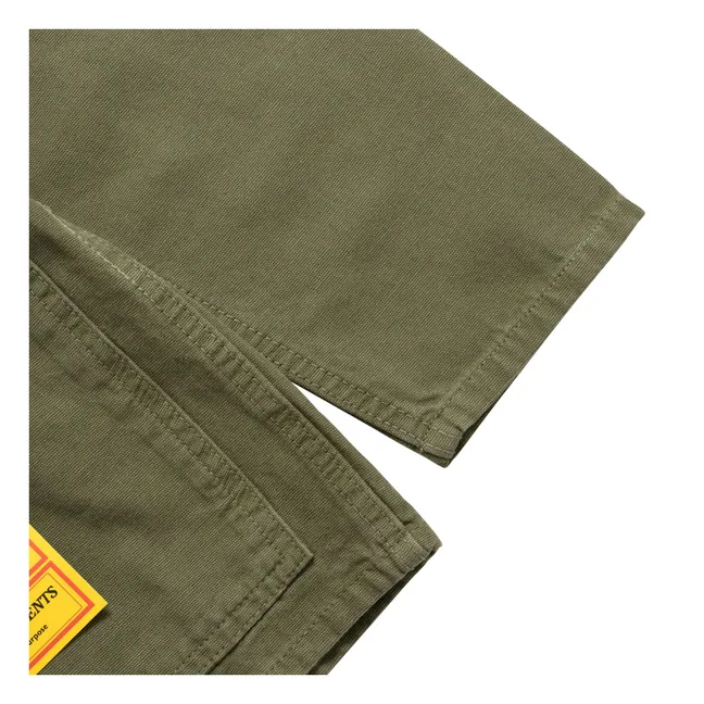 Canvas Chore overshirt | Khaki