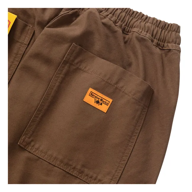 Pantalones de cocinero clásicos | Marrón