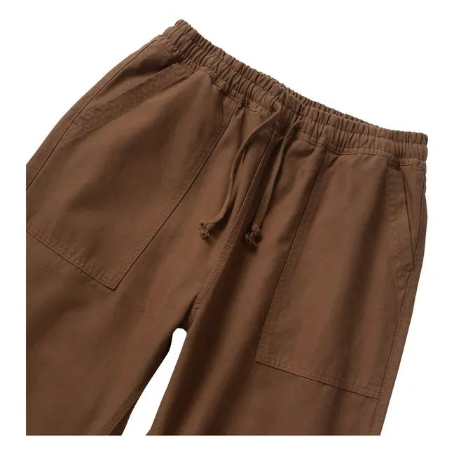 Pantalones de cocinero clásicos | Marrón