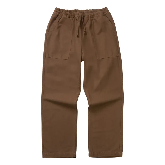 Pantalones de cocinero clásicos | Marrón