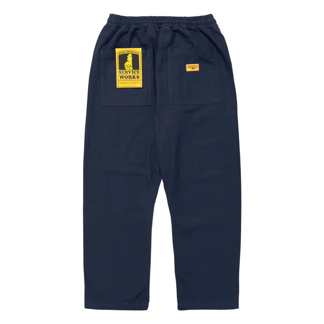 Pantalones de cocinero clásicos | Azul oscuro