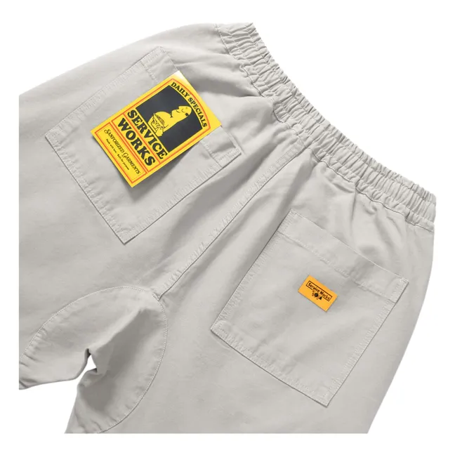 Pantalones cortos de algodón Chef | Beige