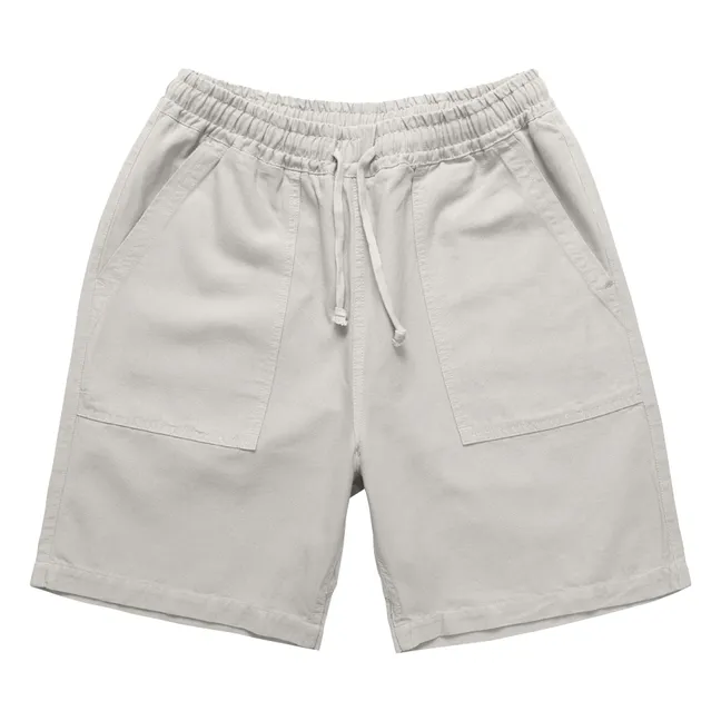 Pantalones cortos de algodón Chef | Beige