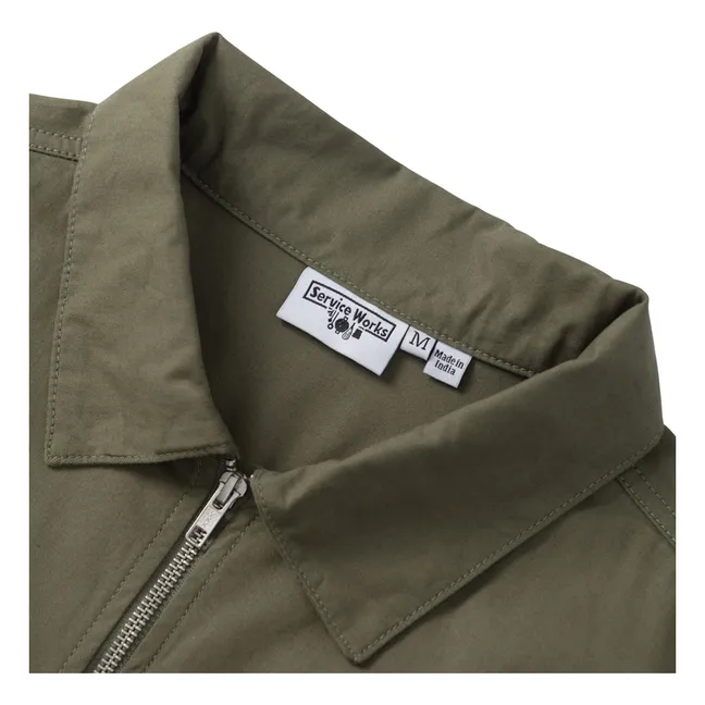 Twill Work jacket | Khaki