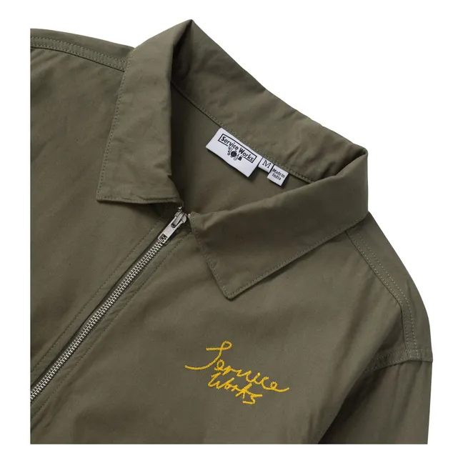 Twill Work jacket | Khaki