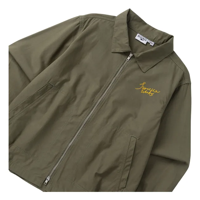 Twill Work jacket | Khaki