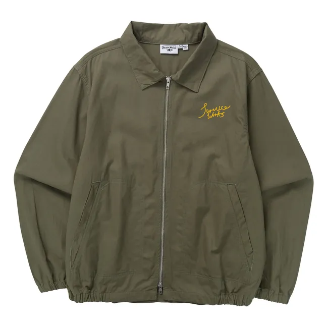 Twill Work jacket | Khaki