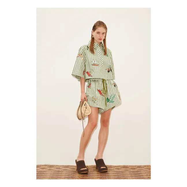 Short Bisou Coton Bio | Vert