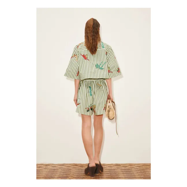 Short Bisou Coton Bio | Vert