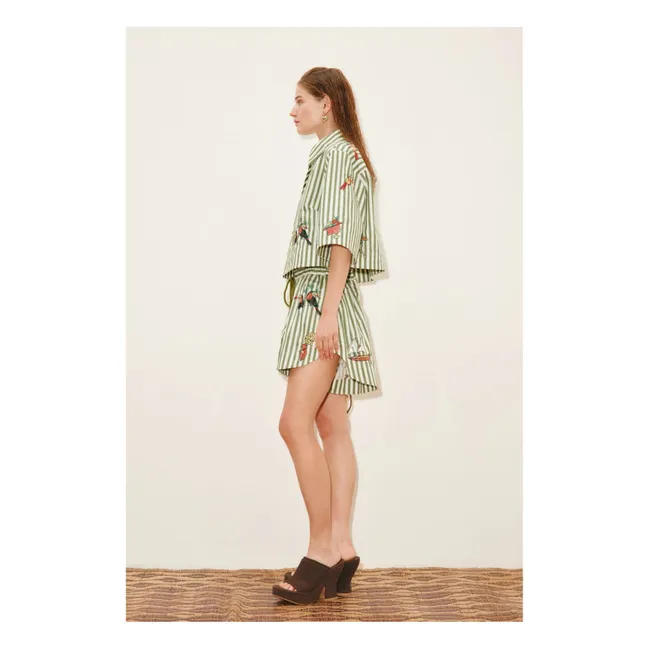 Short Bisou Coton Bio | Vert
