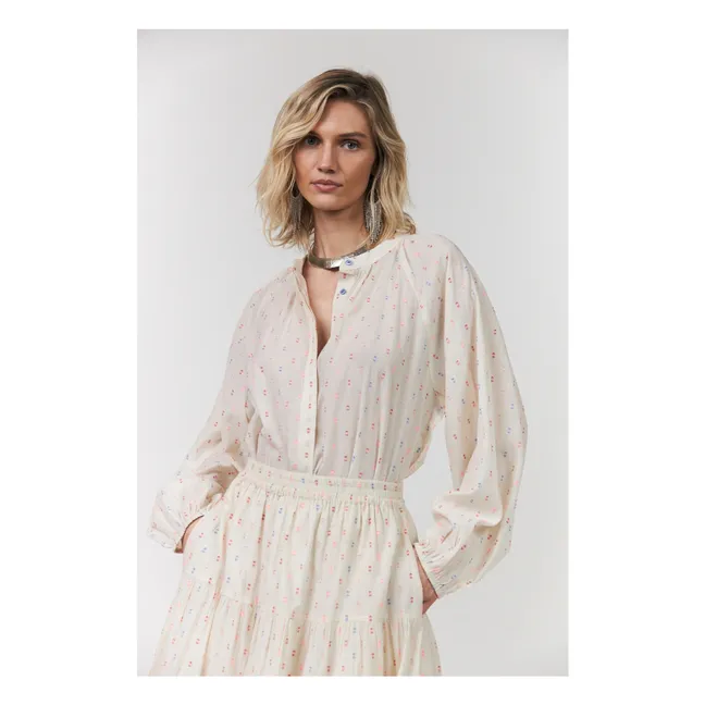 Blouse Hailey Coton | Crème