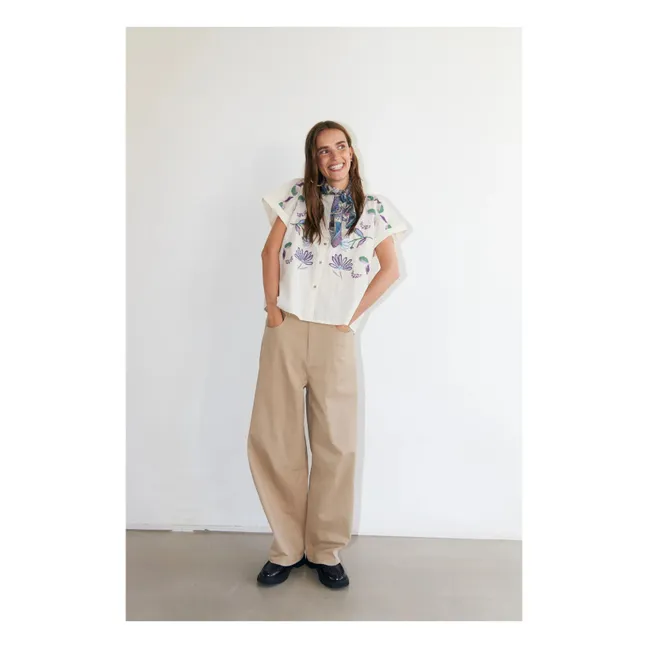 Blouse Mya Coton | Crème