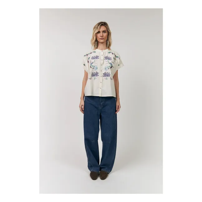 Blouse Mya Coton | Crème