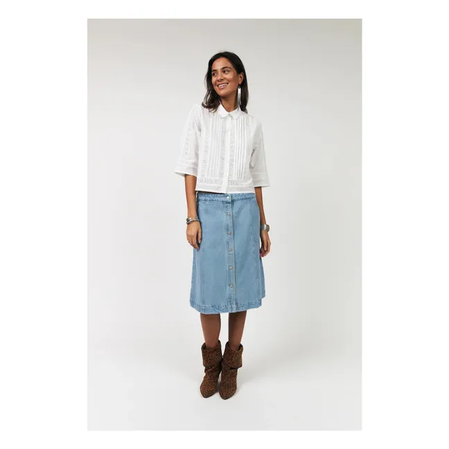 Chemise Amora Coton | Blanc